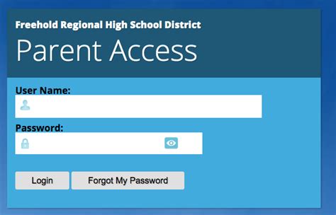 Jul 24, 2023 · In addition, the Parent Portal is used to share teacher assignments prior to the start of a new school year and to collect updated information and parental consents annually in September. At the top of every page on the District's website, ( www.frsd.k12.nj.us ), there is an icon for the Parent Portal near the center of the page. 